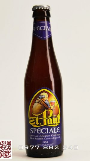 Bia sứ St. Paul Speciale nhập khẩu nguyên chai từ Bỉ