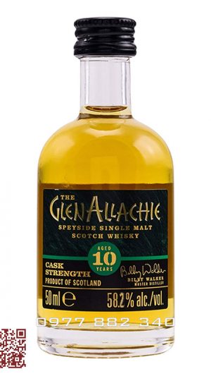 Rượu Whisky Glenallachie 10 SMSW Cask Strength Miniatures