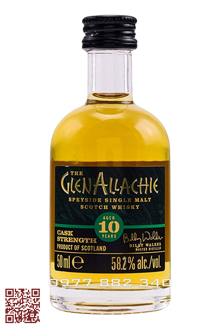 Rượu Whisky Glenallachie 10 SMSW Cask Strength Miniatures Rượu Whisky Glenallachie 10 SMSW Cask Strength Miniatures