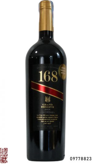 Rượu vang 168 Grand Reserve nhập khẩu nguyên chai từ Chile