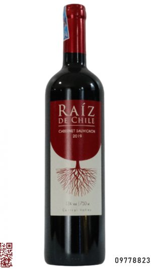 Rượu vang Chile Raiz Cabernet Sauvignon (nhãn đỏ)